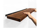 Mahogany Big Wall Shelves for Bold Decor!