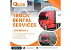Affordable Truck Rental Services – Quick Packers Movers