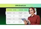 Targeted US CPA Email List for Accounting Lead Campaigns