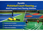Professional Pickleball Court Flooring and Badminton Court Flooring Solutions