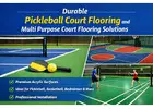 Professional Pickleball Court Flooring and Badminton Court Flooring Solutions