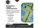 Pickleball Court Construction