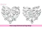 Heart Shape Diamond Earrings Design Styles
