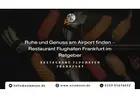 Ruhe und Genuss am Airport finden – Restaurant Flughafen Frankfurt im Ratgeber