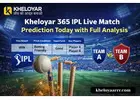 Kheloyar 365 IPL Live Match Prediction Today with Full Analysis