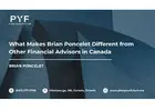 What Makes Brian Poncelet Different from Other Financial Advisors in Canada