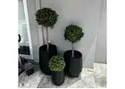 Decorative Artificial Topiary Balls and Trees for Elegant Garden Styling