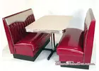 Find our largest selection of retro-styled Custom diner booths for restaurants