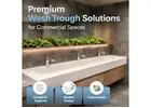Premium Wash Trough Solutions for Commercial Spaces