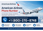 Need the American Airlines Helpdesk Number +1 (800) 370-8748 