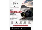 best photography course in Bangalore