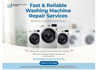 Fast & Affordable Washing Machine Repair Services Near You – Same Day Service!