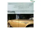 Trims line convex Datsun Roadster Fairlady