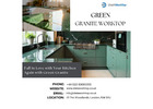 Green Granite Worktop | +44 020 83685555 | DialAWorkTop