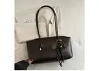 Large Capacity Pendant Tote Bag - Retro Korean Fashion Handbag
