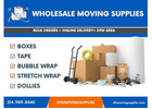 Affordable Moving Dollies, Small Boxes & Tape Tan for Safe Packing