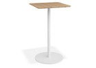 Luxury Roku High Bar Teak Outdoor White Table for Stylish Spaces