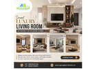 Luxury Living Room Interiors in Bangalore