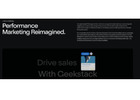 Performance Marketing Services in India Geekstack
