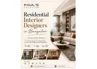 Residential Interior Designers in Bangalore [glass profile door]