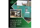 Used Scrap Generator Buyer Abu Dhabi | Top Prices for Scrap Generators