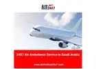 24X7 Air Ambulance Service in Saudi Arabia