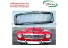 Radiator grille Volvo PV Duett, PV444, PV544 by stainless steel new