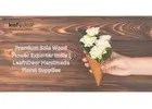 Premium Sola Wood Flower Exporter India | LeafnDeor Handmade Floral Supplies