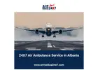 24X7 Air Ambulance Service in Albania - Air Medical 24X7