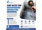 Sump Water Tank Waterproofing Contractors in Bangalore