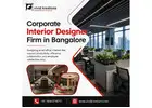 Corporate Interior Designer Firm in Bangalore