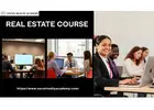 For strategic expertise and quality study plan, you need quality real estate course