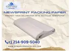 Newsprint Packing Paper in Farmers Branch, Texas – Order Now for Safe Moving Protection