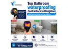 Top Bathroom waterproofing contractors in Bangalore