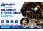 Fire-Damaged Attic Remediation