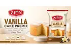 Premium Vanilla Cake Premix for Soft and Delicious Cakes | Zion Foods