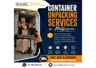 Container Unpacking Services in Melbourne