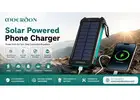 Reliable Solar Powered Phone Charger for Everyday & Outdoor Use