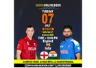 England vs India 3rd T20I Commentary | Shiva Online Book ID Cricket Guide