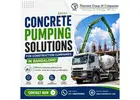 Concrete Pumping Solutions for Construction Companies in Bangalore | Construction Concrete Solutions