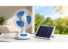 Energy-Efficient Solar Table Fan for Home and Outdoor Use | Moerdon Store