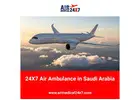 24X7 Air Ambulance in Saudi Arabia