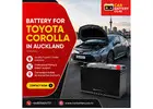 Battery for Toyota Corolla in Auckland