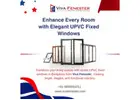 UPVC Fixed Windows in Bangalore