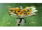How does same-day flower delivery work in New Delhi?