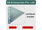 Heavy Duty Cantilever Bracket Manufacturer | GB Enterprises Pvt. Ltd.