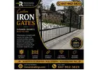 Richmond Hill Wrought Iron Railings