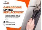 Garage Door Spring Replacement | Fast & Affordable Repair Services