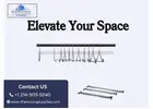 Wardrobe Hanger Bar – Durable & Space-Saving Closet Solution