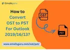 Best Tool to Convert Outlook OST to PST File